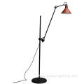 Black Vintage Floor Light Industrial Floor Lamp Modern